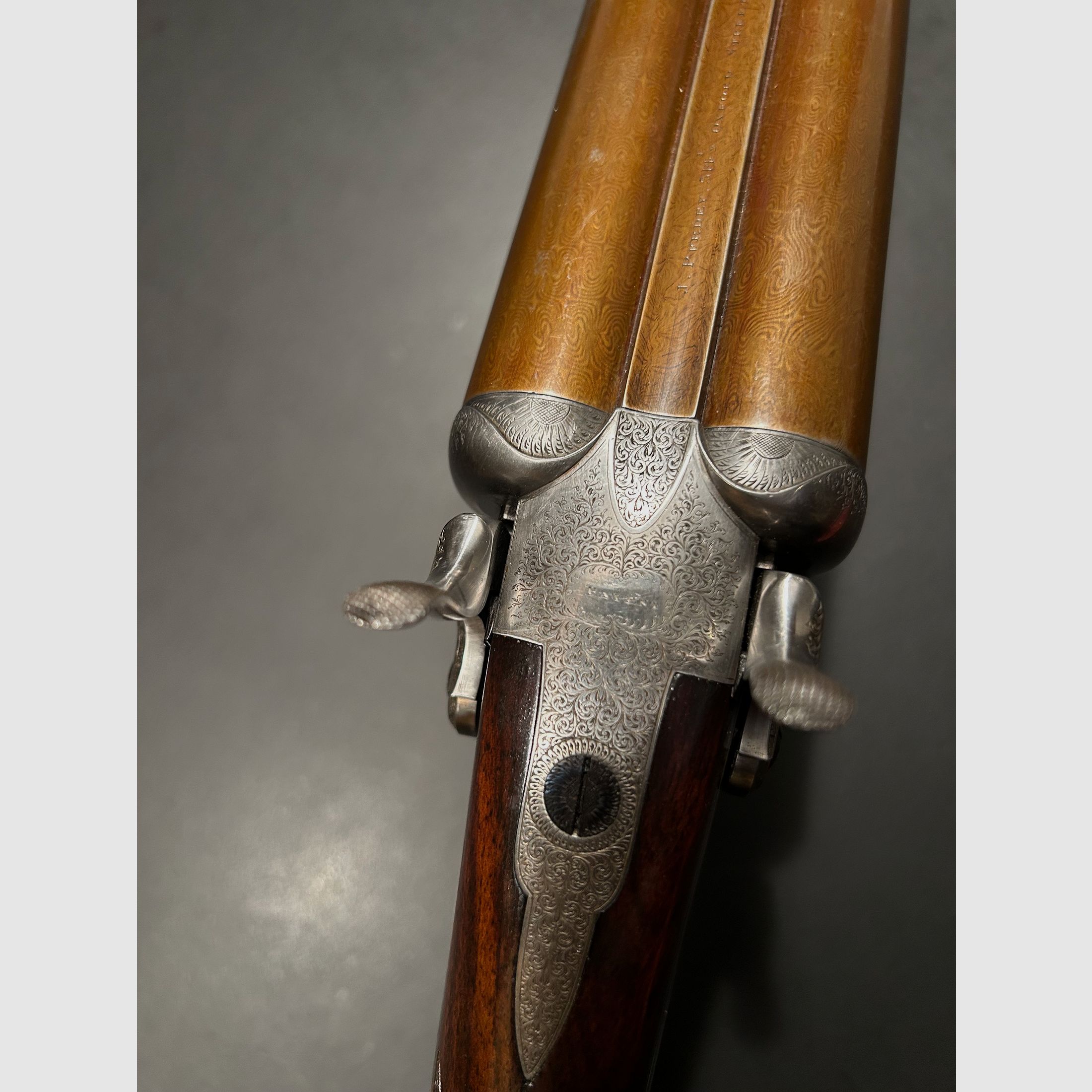 Purdey & Son double-barrel shotgun 12/65 - historical hunting weapon