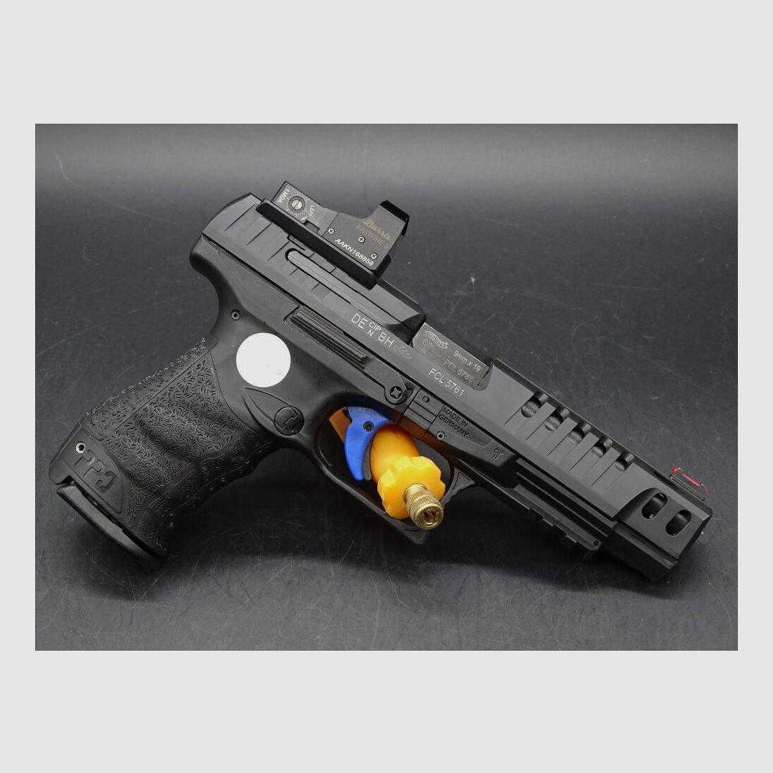 Walther Q5 Match mit Burris Fastfire 3 Kaliber 9mm Luger Q5 Match BJ 2017