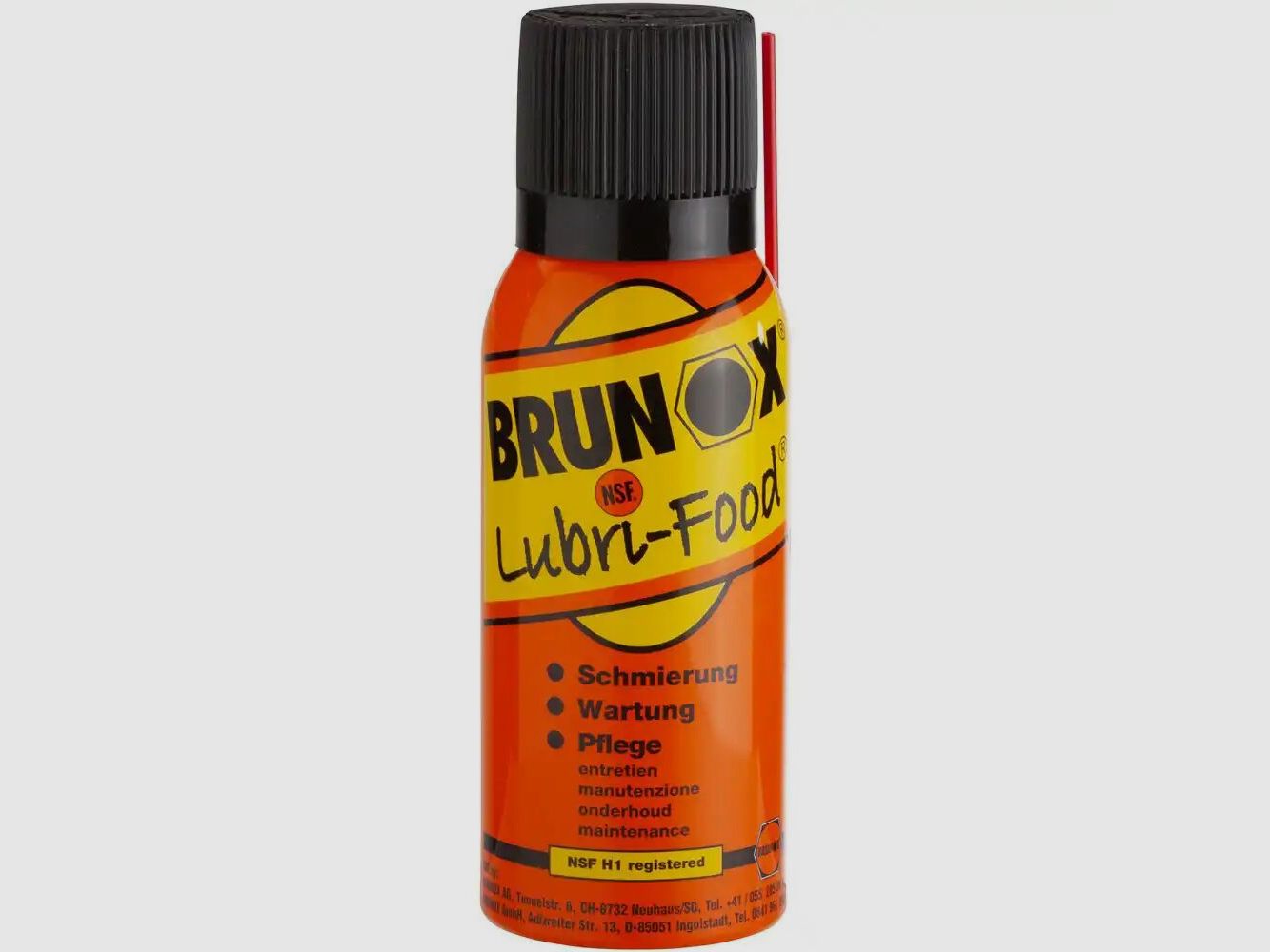 Brunox Lubri-Food – Pump spray, 0.12 l