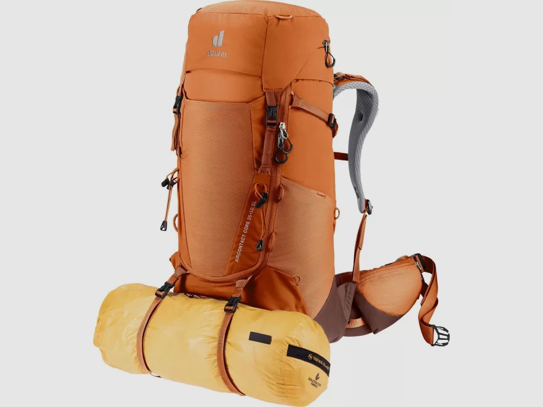 Deuter Aircontact Core 35+10 SL orange, braun, Bild 3 von 14