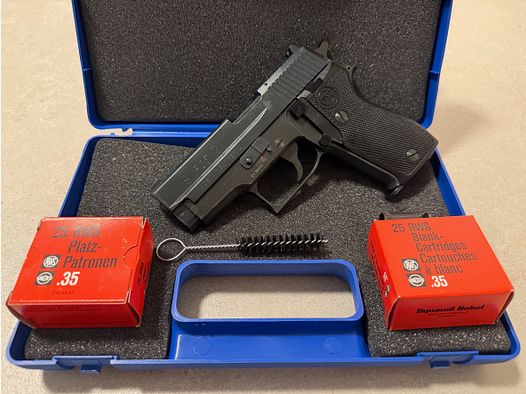 Blank firing gas pistol Geco P35 35Blank collector's item