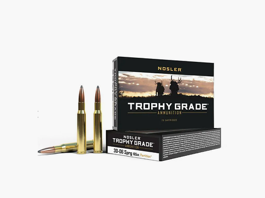 Munition 30-06 NOSLER PARTITION TGA 165gr .61018