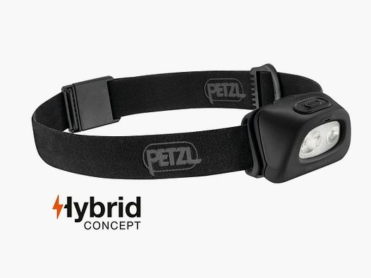 Stirnlampe Tactikka+ Petzl Schwarz