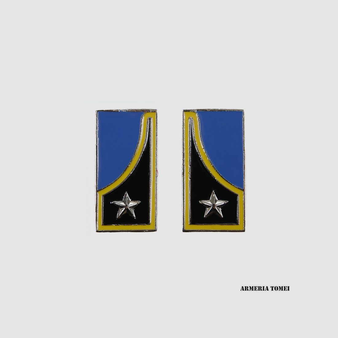ARMY – PAIR OF ARMORED ARTILLERY SHIRT INSIGNIA