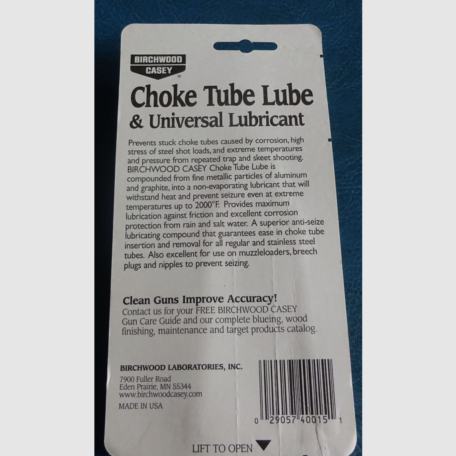 Chokefett * Choke Tube Lube * NEU