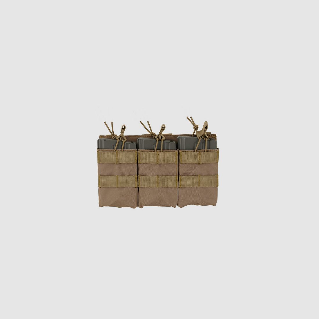 Triple Open Top 7.62 Mag Pouch - Coyote [8FIELDS]