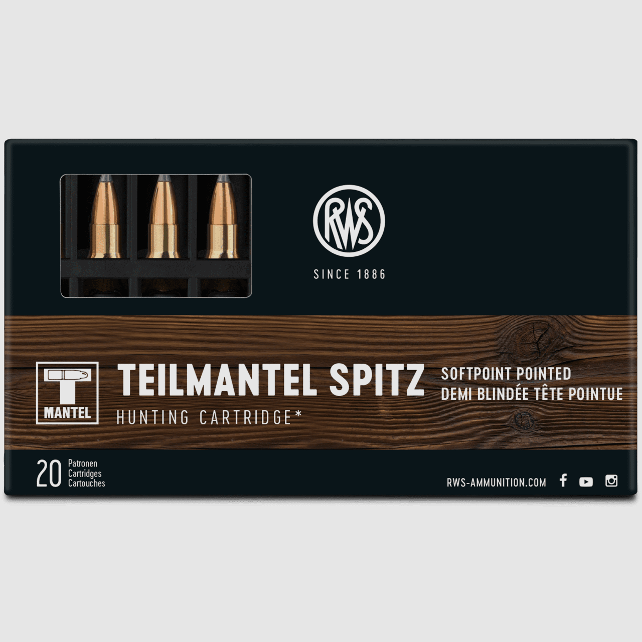 RWS .223 Rem. TMS 55gr. - 20 Stk