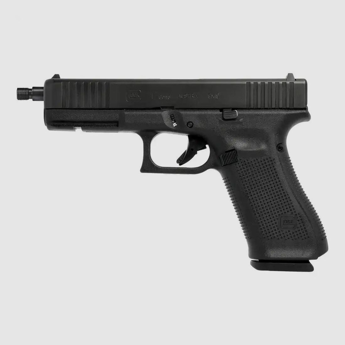 Glock Pistole 17 Gen5 mit Gewindelauf 13,5x1 links