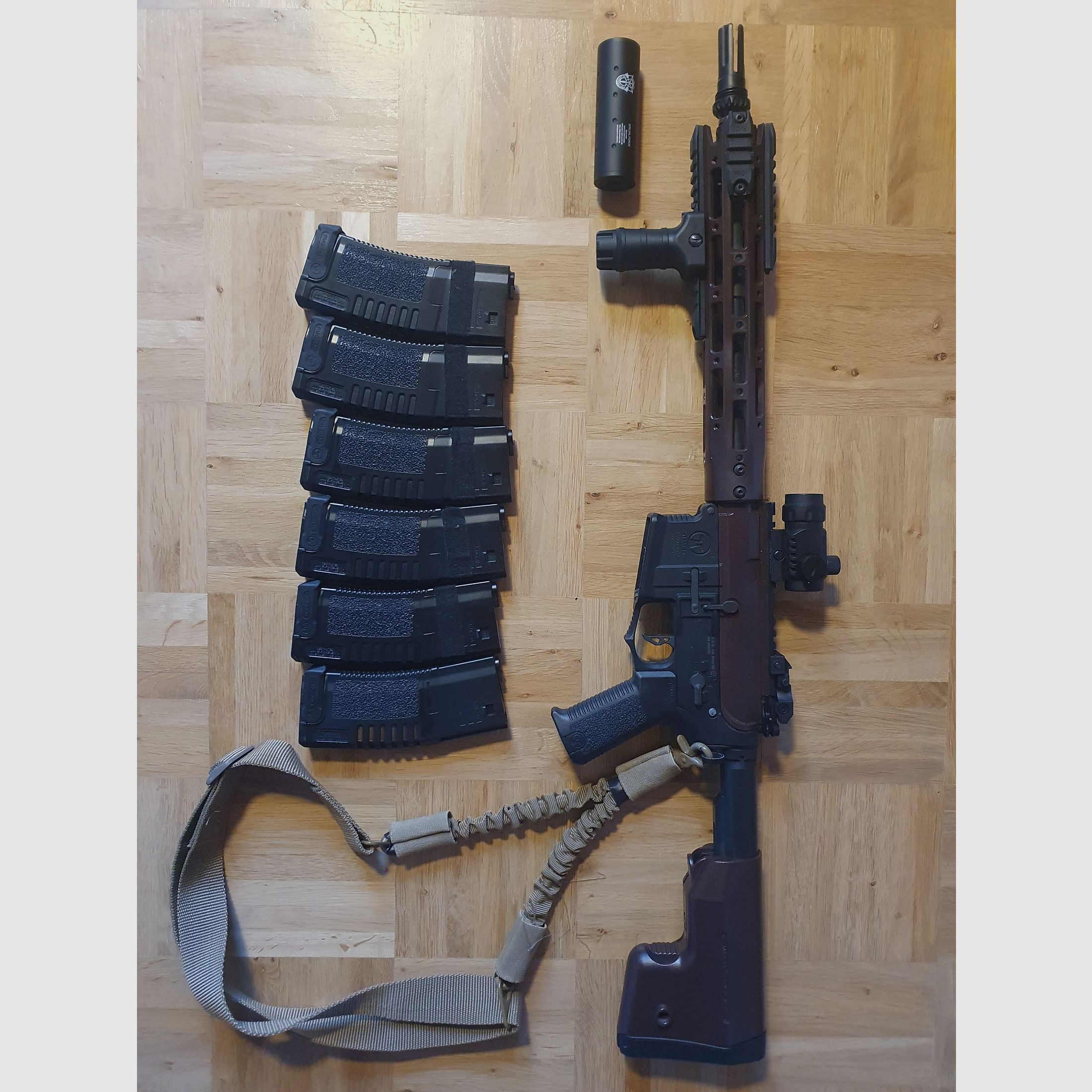 Ares Amoeba M4 009 Airsoft Gewehr S-AEG 1,5 Joule