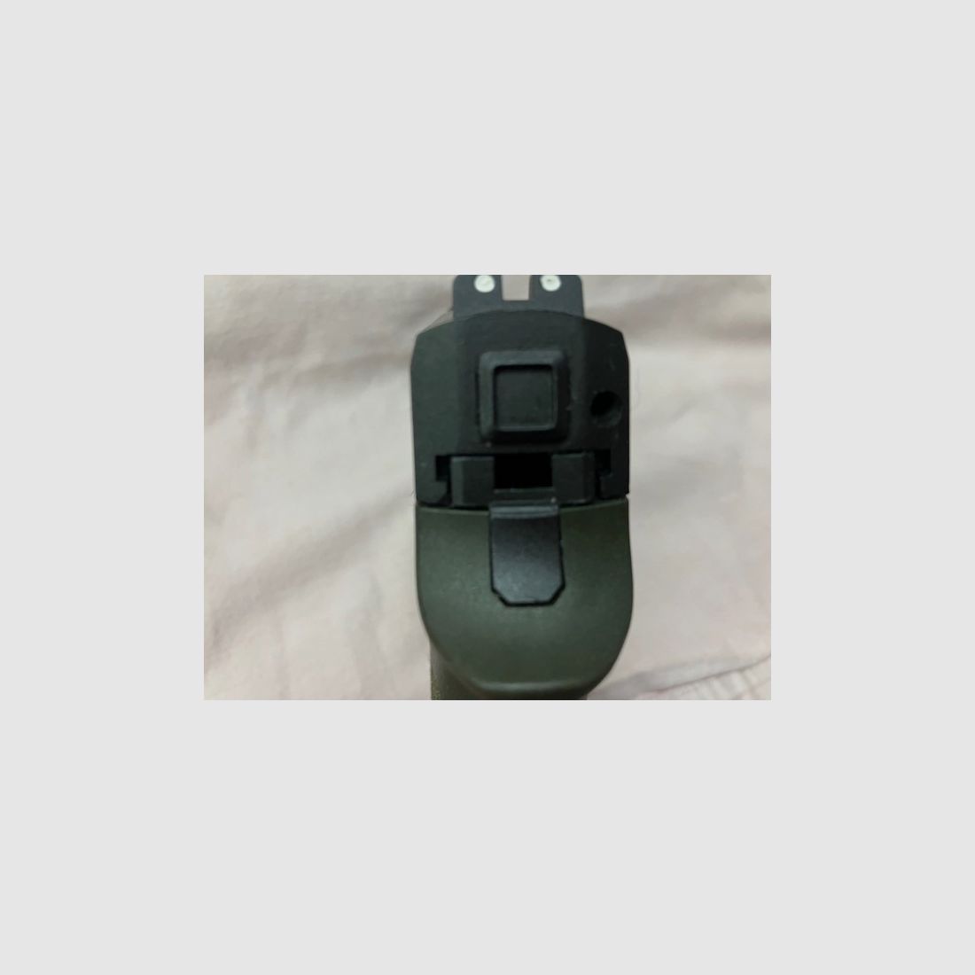 SIG SAUER P320 OD-GREEN, cal. 9mm P.A.K. PTB Nr. 1038