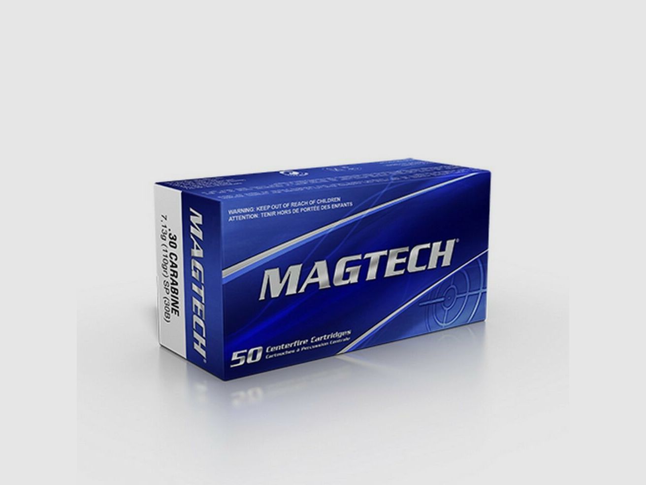 Magtech 110grs SP 50 pcs .30 Carbine