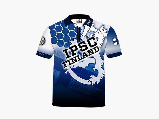 DED Finland IPSC T-Shirt, Größe: S, Benutzerdefinierter Name: Kein Name, Kleidungstyp: Kinder
