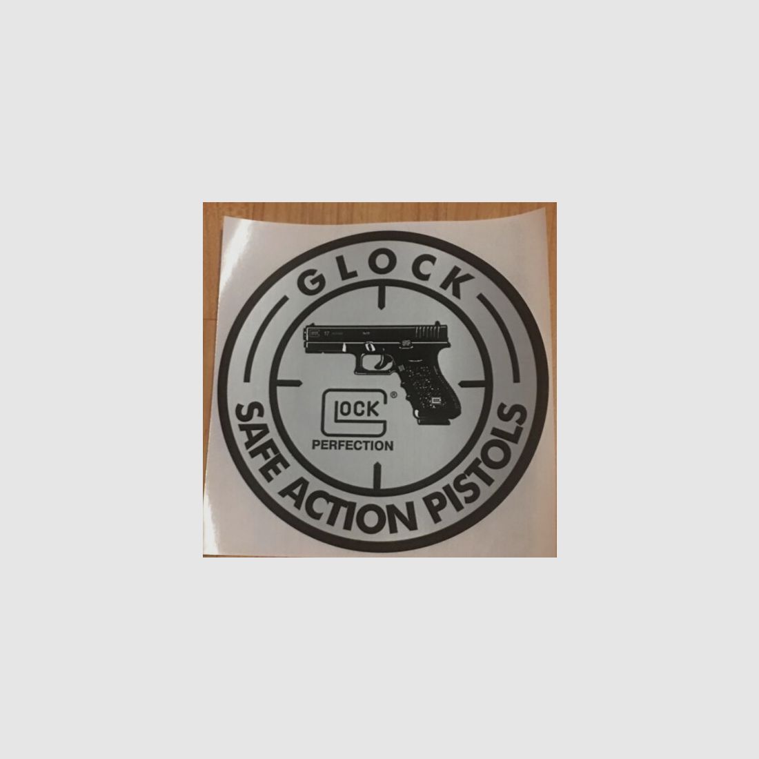 Original GLOCK Safe Action Pistol Sticker Sportschiessen Schützensport