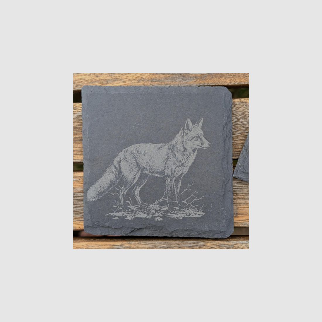 Hunting-themed slate coasters for hunters