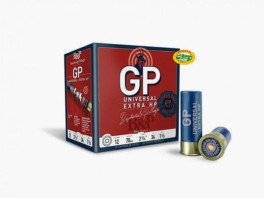 BASCHIERI & P. cartucce GP Universal Extra HP cal.12 gr.34 pb.5 speciale colombo