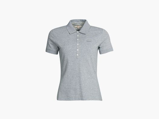 BARBOUR Portsdown Top Poloshirt Grey Marl/ Silver Birch