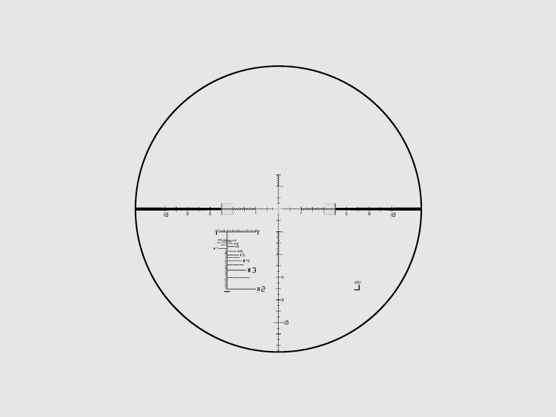 Richtkijker Schmidt & Bender PMII 5-45x56 High Power LP LRR-MIL RAL8000 CCW DT27 MTC LT/ ST LT 1cm - 666-945-41C-G8-E8, afbeelding 2 van 2