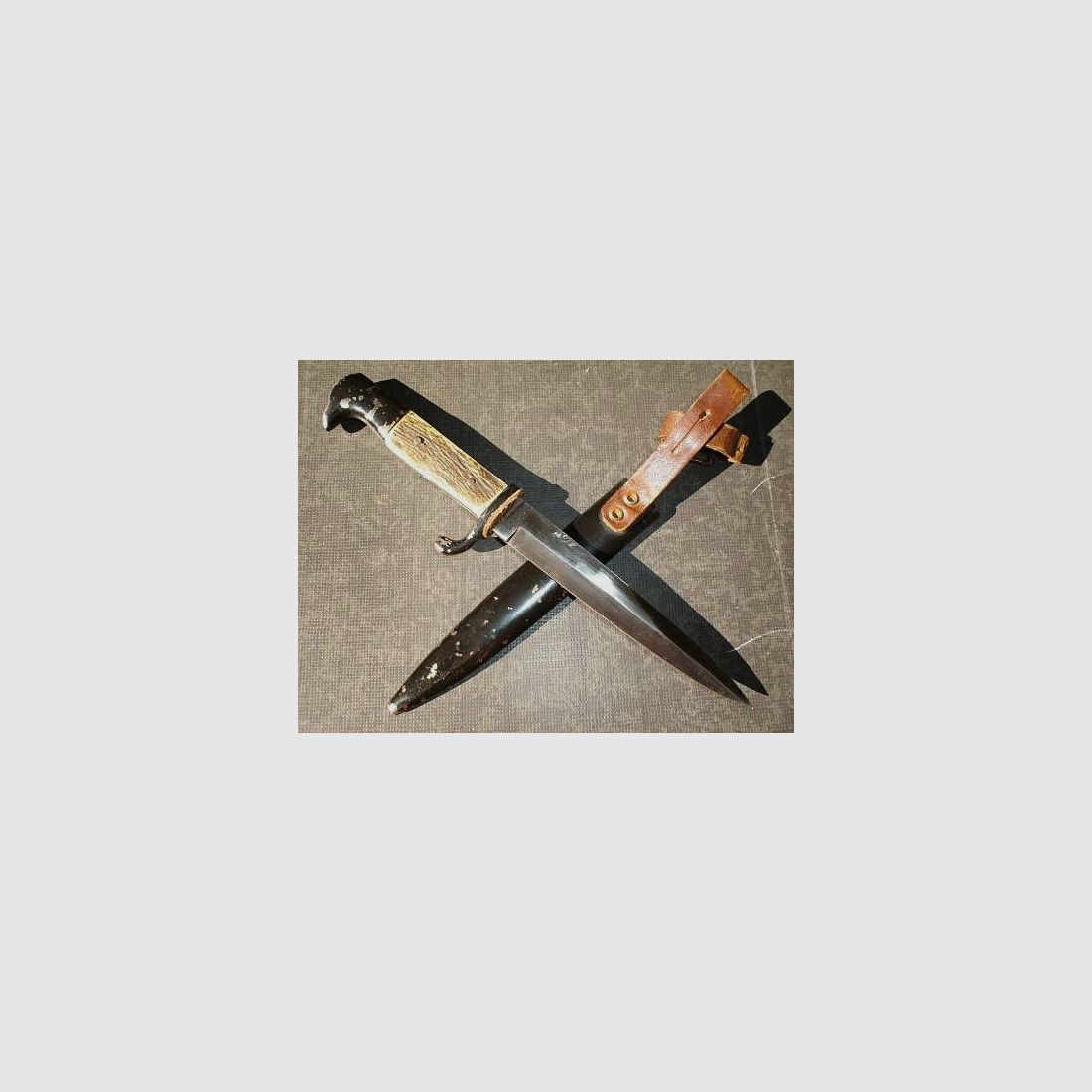 Original trench dagger Anton Wingen Jr from Wk1