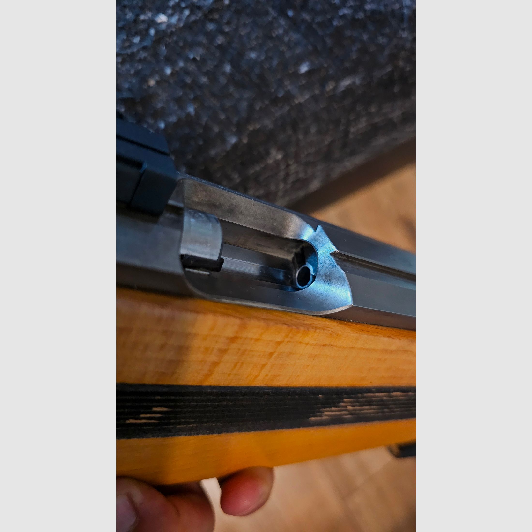 Anschütz 2007 Match 54 – small caliber rifle (.22lr) | Gehmann diopter, tube, rest wedge & handstop