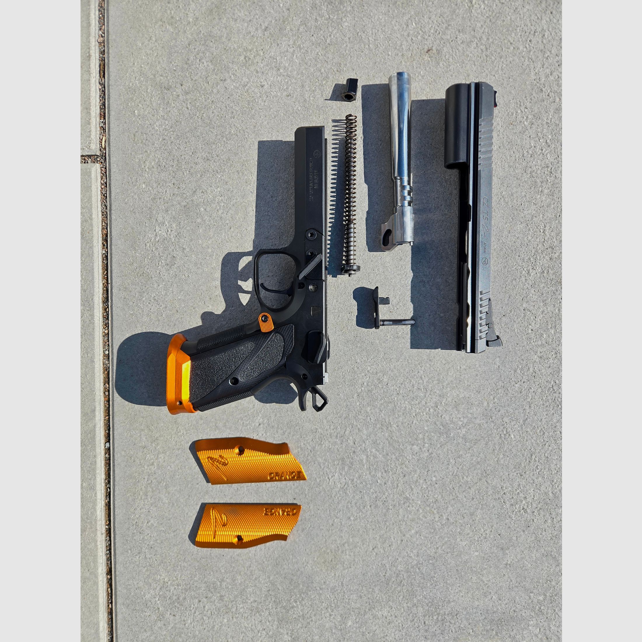 CZ TS2 Orange .40 S&W