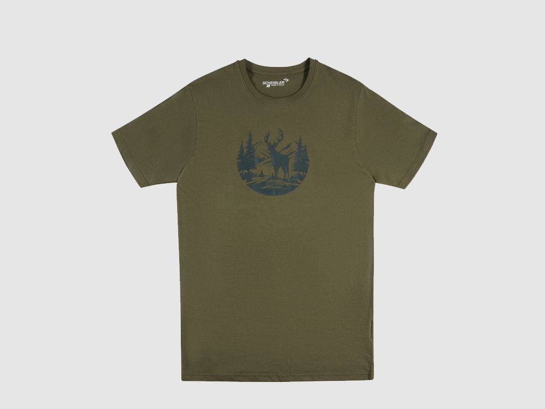 T-shirt de chasse Cerf
