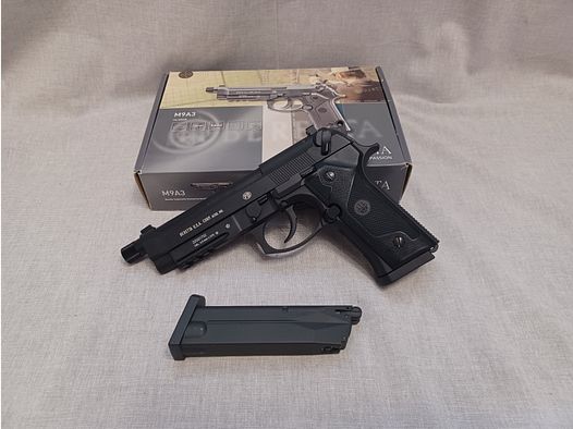 Beretta M9A3 FM black / 4,5 mm BB / BlowBack / CO2 / Pistole / OVP (51)