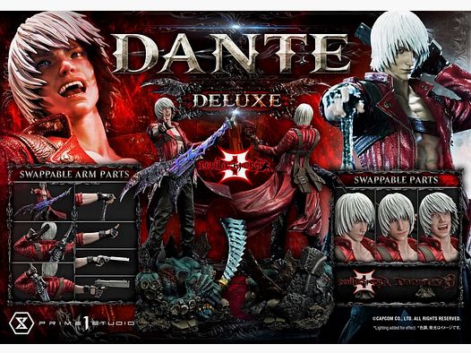 Devil May Cry 3 Ultimate Premium Masterline Series Statue 1/4 Dante Deluxe Version 67 cm | 43067