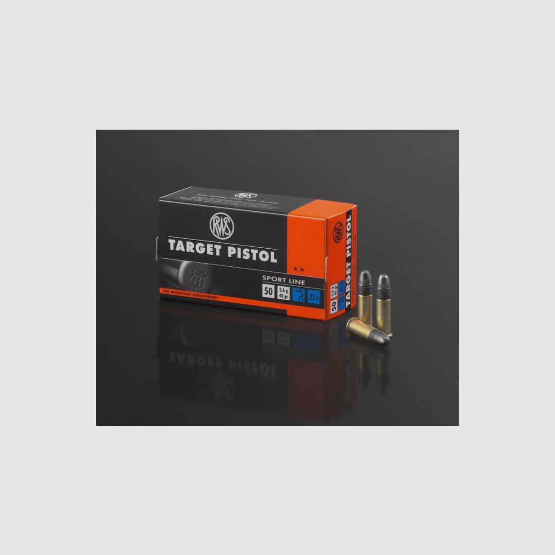 RWS Target Pistol .22lr KK-Patronen