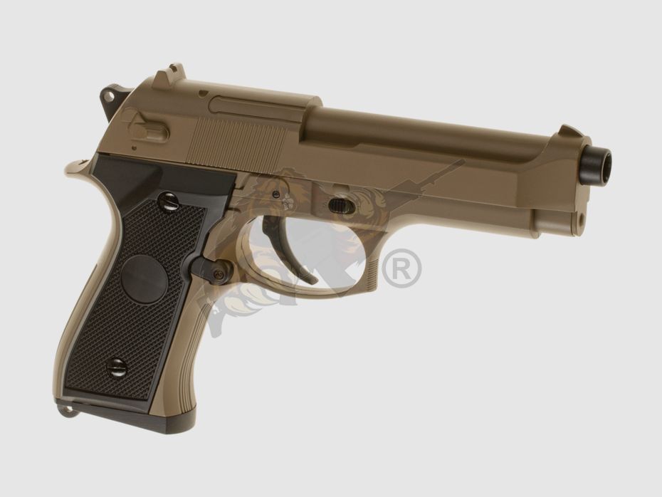 Cyma M92 CM.126 Metalslide Airsoft Tan - max 0,5 Joule