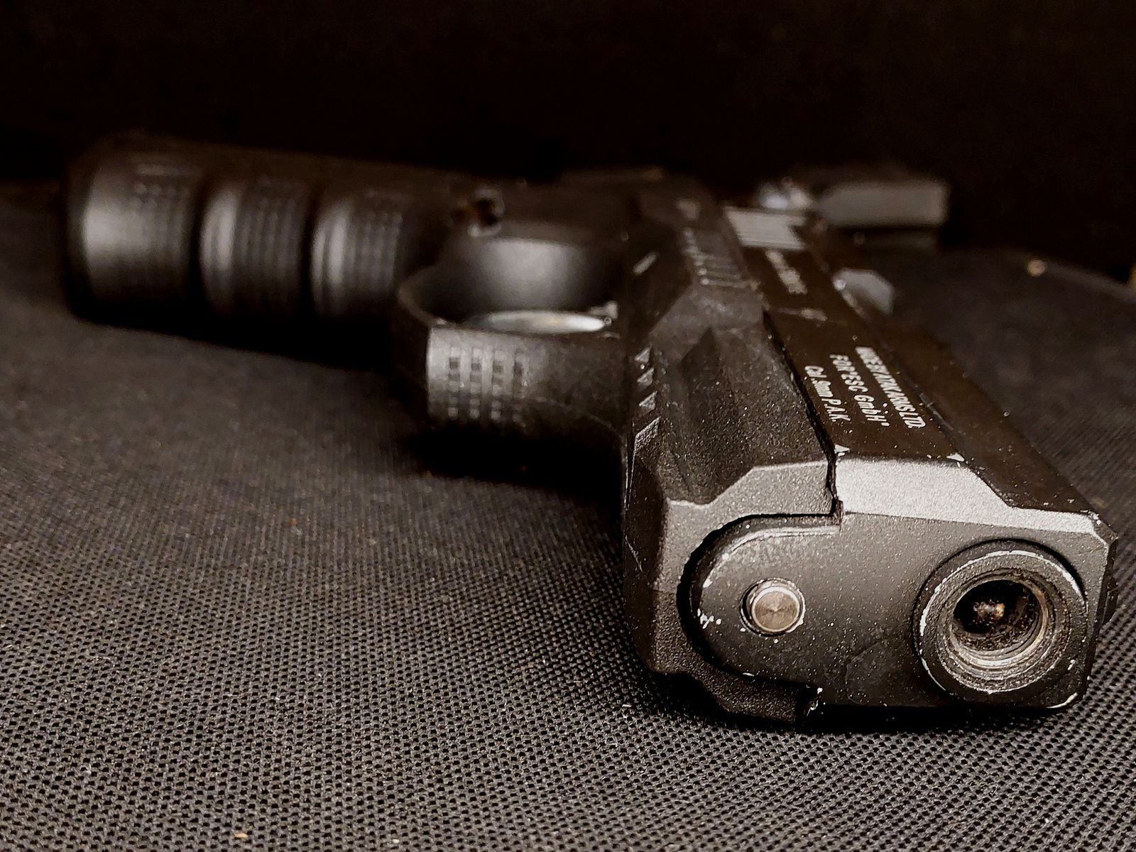 Zoraki 2918 Schreckschusspistole Kal. 9mm P.A.K. schwarz - alte (PTB 986)