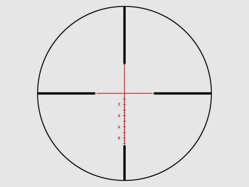 German Precision Optics Zielfernrohr mit Leuchtabsehen 3-18x56i Spectra 6x (30mm) Abs. BRi