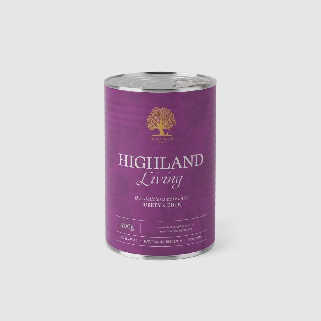 Essential Foods Nassfutter Essential Highland Living Pate 400 g