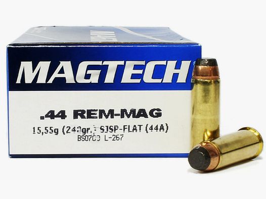 Magtech 44 Remington Magnum 240 grains SJSP pro 50