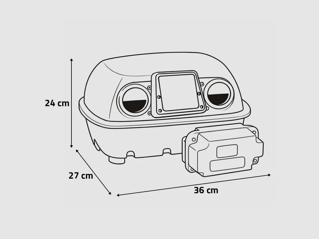 Couveuse ET Super 12 + Nebula – Inkubator-Pack für 12 Eier, Bild 4 von 7