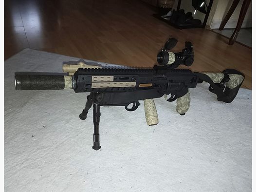Mise à jour Mega Set ! T4e HDR50 Kit de fusil tactique Rot Grün Point Tracer Billes RAM Paintball Marqueur Cal .50 lampe laser capsules CO2 crosse carabine billes de poivre lanceur de poivre bipied