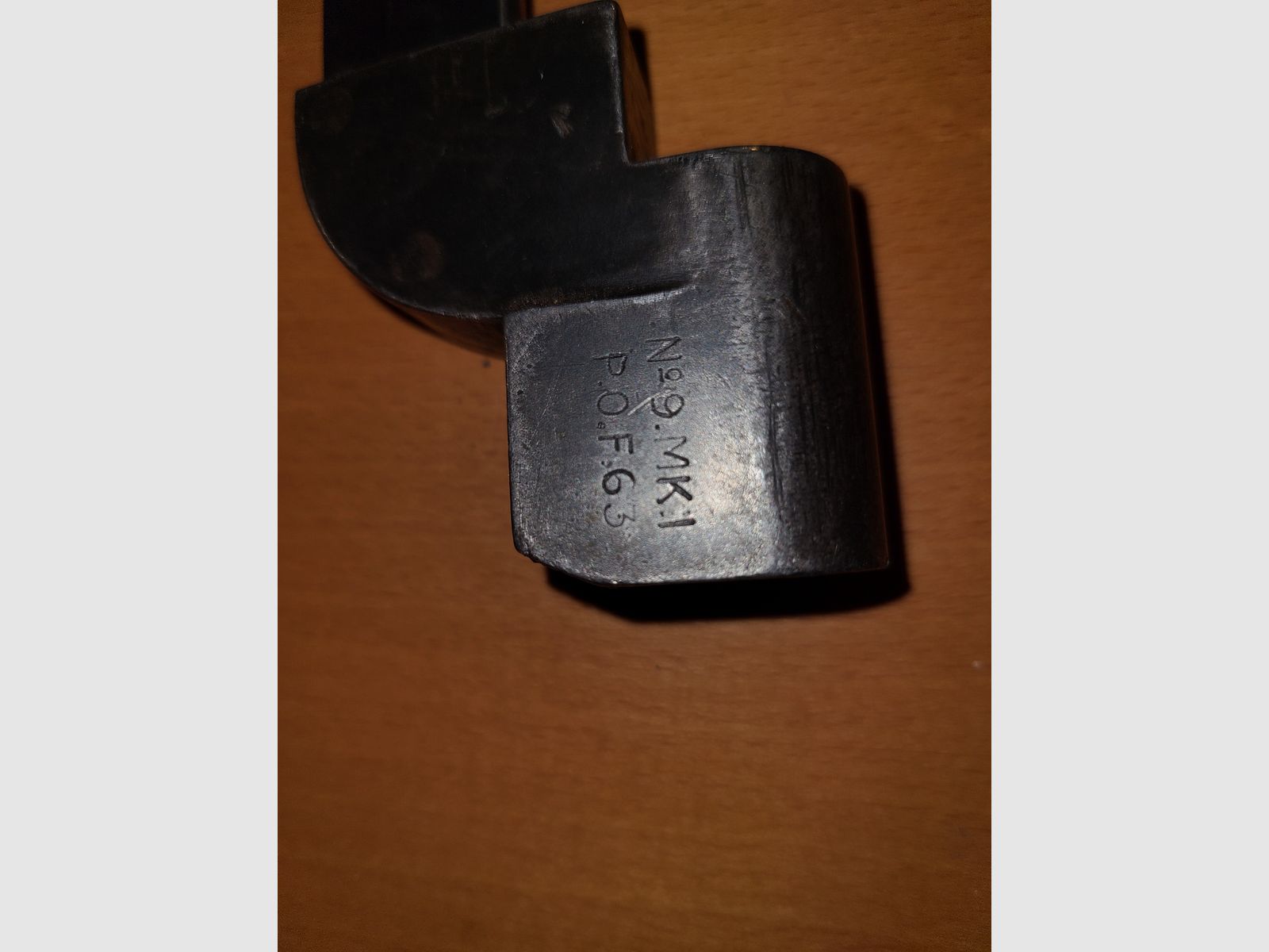 BAJONETA PAKISTÁN PARA LEE ENFIELD NR. 4 / MK 1 - 2 / POF 63 / cal. 303. / 7,68 mm / FORMA DE CUCHILLO BOWIE / CUCHILLO