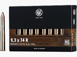 RWS 9.3X74R KS 247 gr.