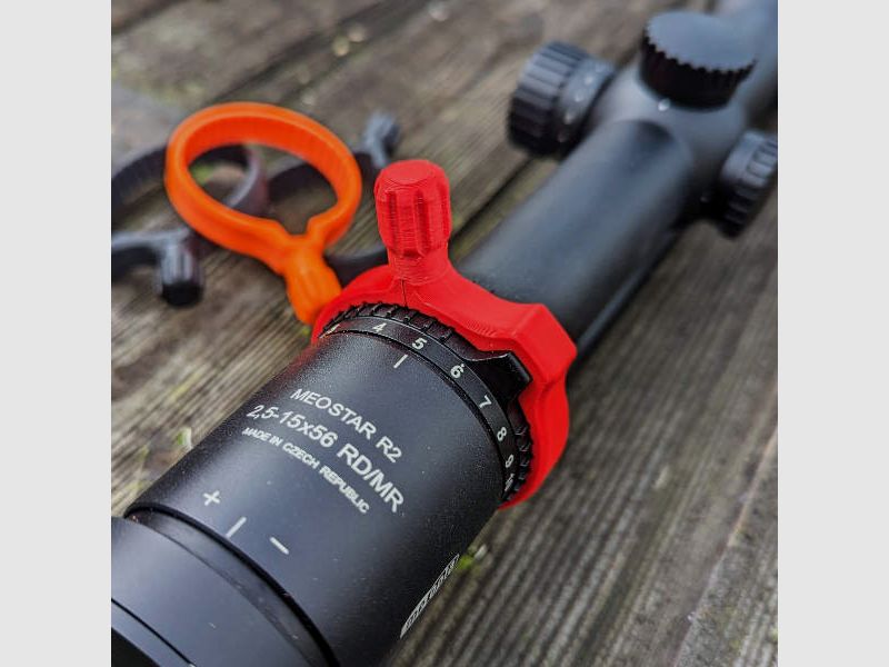 For Meopta Meostar R2: Quick adjustment lever for magnification setting