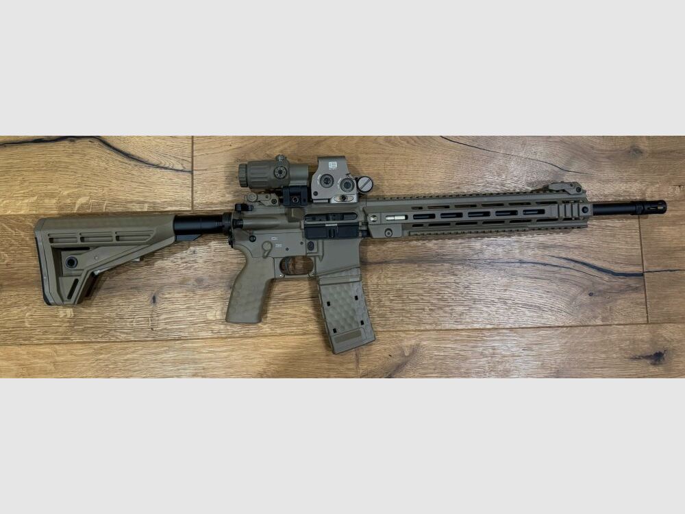 Oberland Arms OA-15 PR in 16,75" in FDE mit EOTECH EXPS3 -0 tan + G33 tan KSK-Spezial