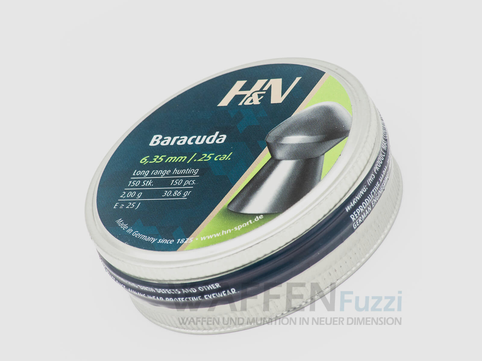 H&N Baracuda Diabolo calibre 6,35mm