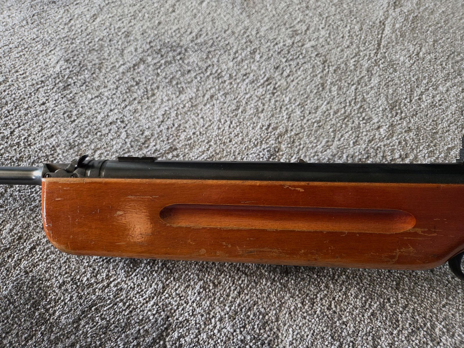 Haenel 3.112 DDR match rifle with diopter, Q1 year approx. 1964-66