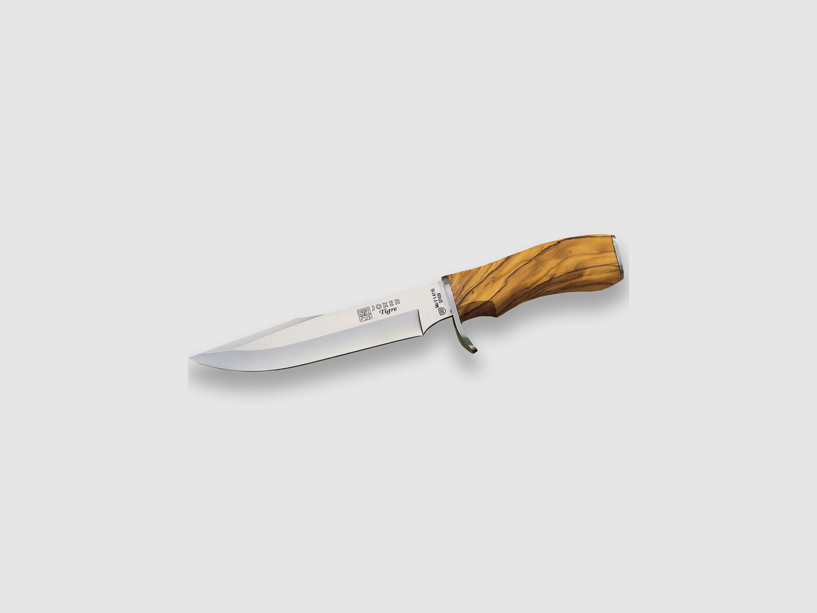 TIGER-MESSER OLIVENHOLZGRIFF H/ 17 CM