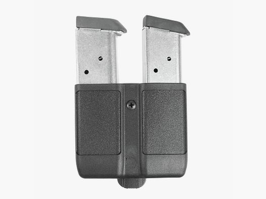 Magazinholster Blackhawk CQC doppelt, 1-Reihige Magazine, Farbe schwarz