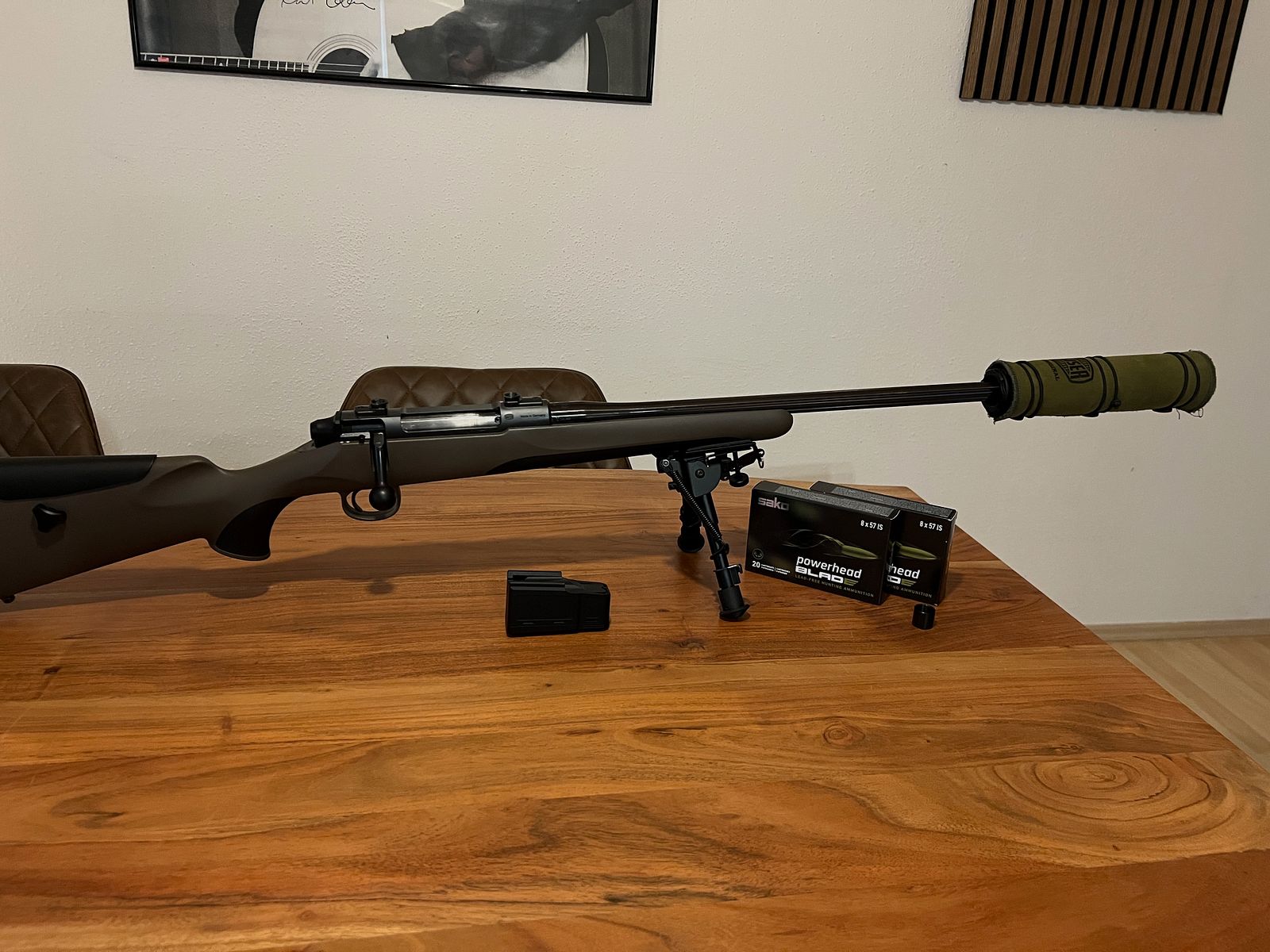 Mauser 18 Feldjagd 8x57IS + Hexalock + A-Tec H2
