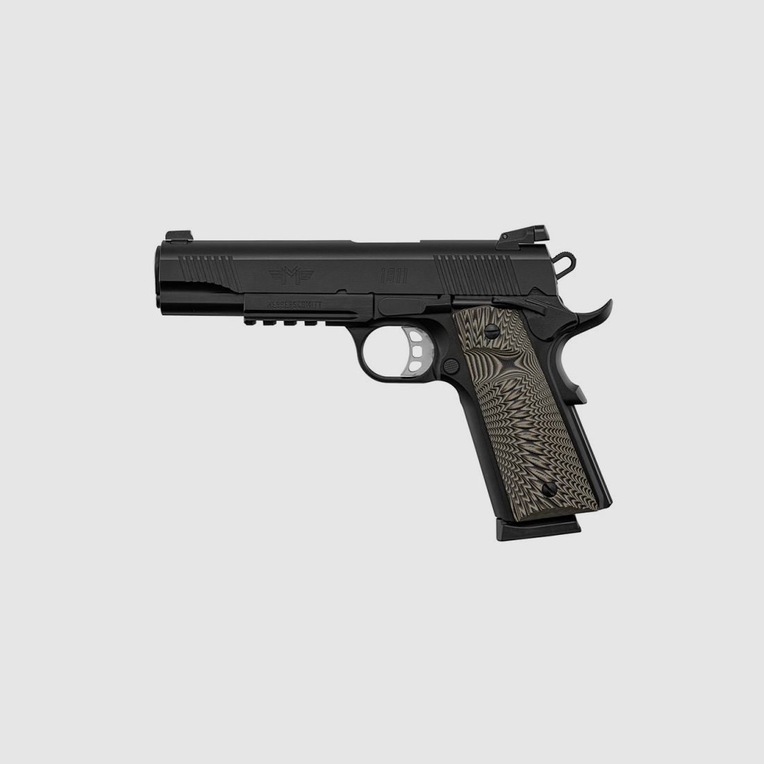 PISTOLE 1911 MESSERSCHMITT SCHWARZ