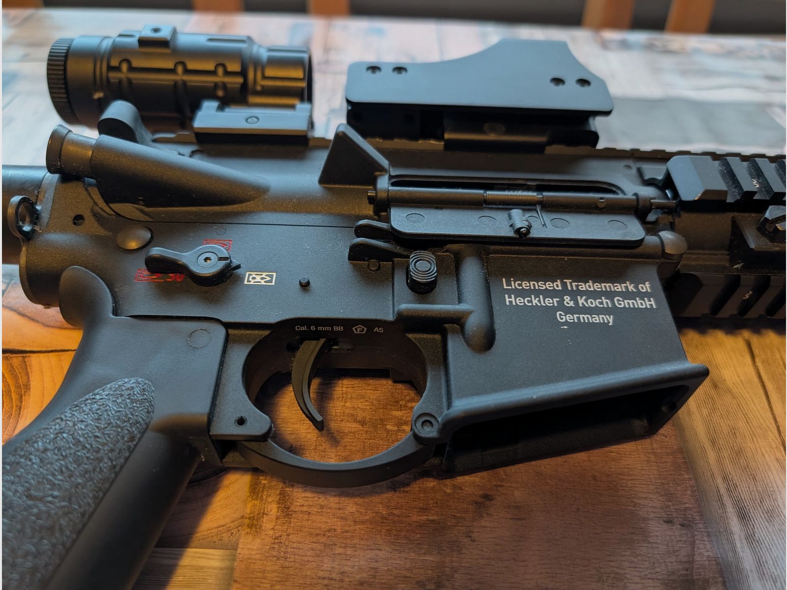 VFC Heckler&Koch HK416 S-AEG czarny