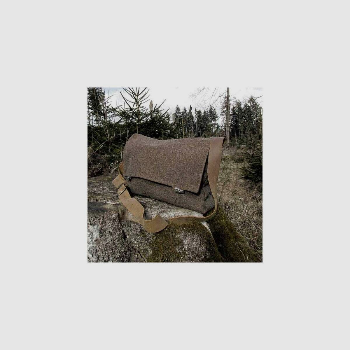 WALDKAUZ Loden-Jagdtasche braun, Bild 7 von 7