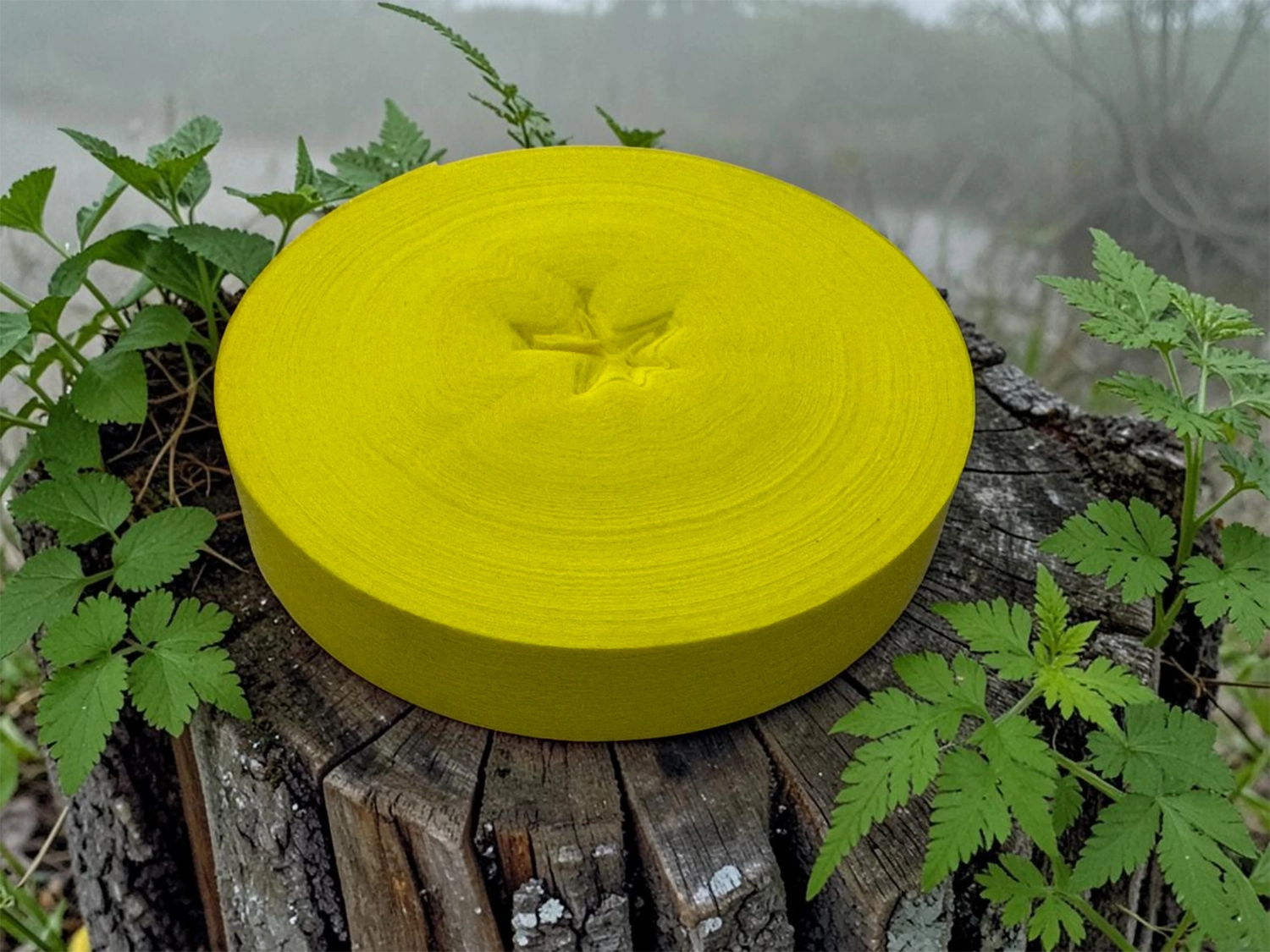 Alljagd bande de marquage de traces jaune