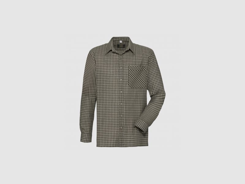 OS Trachten Heren Overhemd met Lange Mouwen (geruit) | 39/40