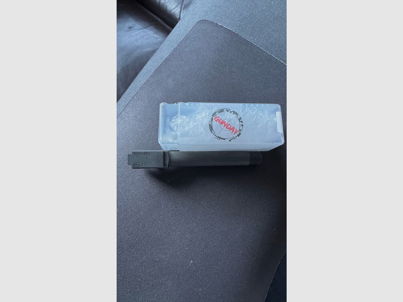 GUNDAY Steel Threaded Barrel für VFC/SRC Glock 17 Gen 5 14mm CCW Stahl Gewindelauf Linksgewinde